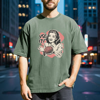 Use Your Brain Graphic T-Shirt – Sarcastic Vintage Tee – Funny Retro 50s Ad Parody