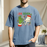 6 7 Meme Christmas Tee – Funny Santa Holiday Graphic Shirt