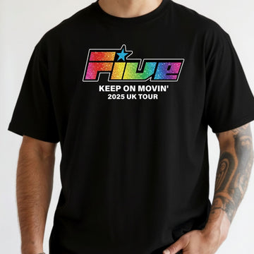 Keep On Movin’ Tour Graphic Tee - Retro Fan Gift Shirt - Vintage Band Style T-Shirt 2025 Edition