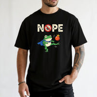 Portland Frog NOPE Meme Tee – Funny Rebellious Unisex Graphic Shirt