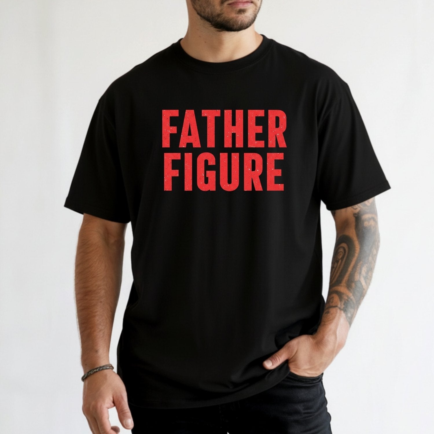 Father Figure Taylor T-Shirt – Funny Retro Pop-Inspired Graphic Tee