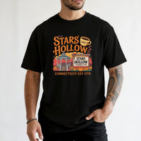 Stars Hollow T-Shirt – Retro Coffee Lover Tee – Vintage Small Town Graphic Design