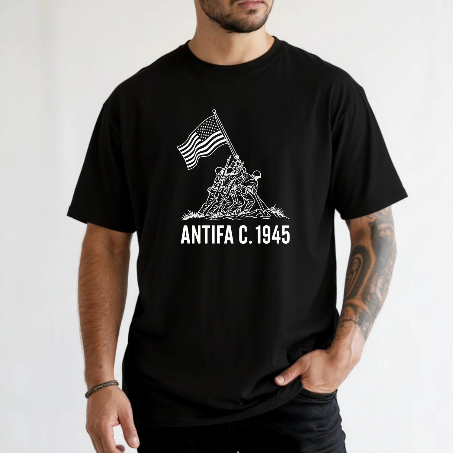 Freedom Since 1945 Shirt – Retro Patriotic Tee – Vintage Historical Graphic Top