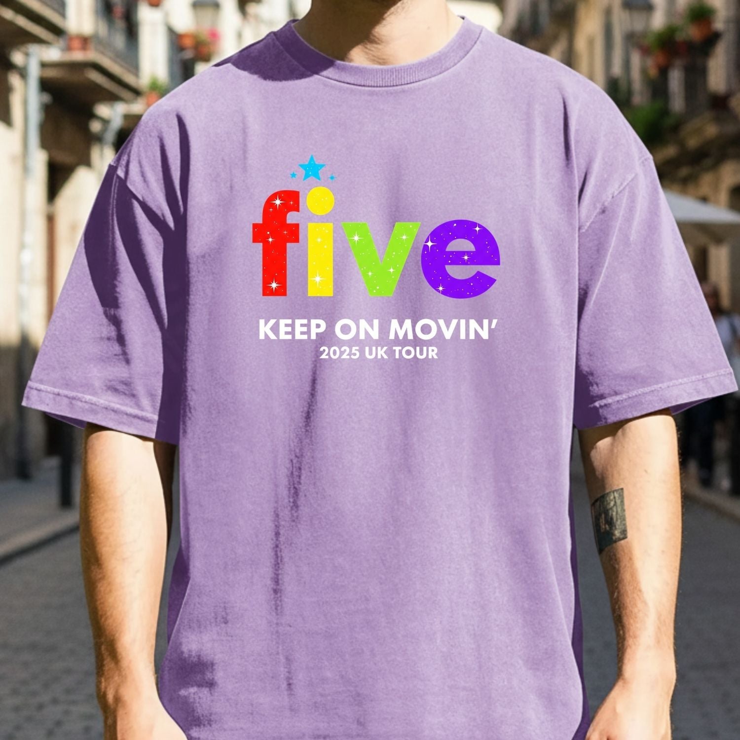 Retro Music Fan T-Shirt - Keep On Movin’ 2025 Inspired Style Tee - Vintage Concert Graphic Shirt