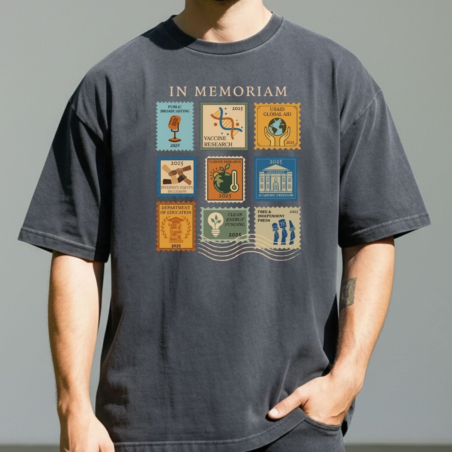 Pro Democracy Long Sleeve Shirt - Anti Fascism Tee - Political Graphic Top for Activists