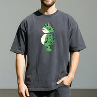 Portland Frog T-Shirt – Witty Protest-Style Vintage Shirt