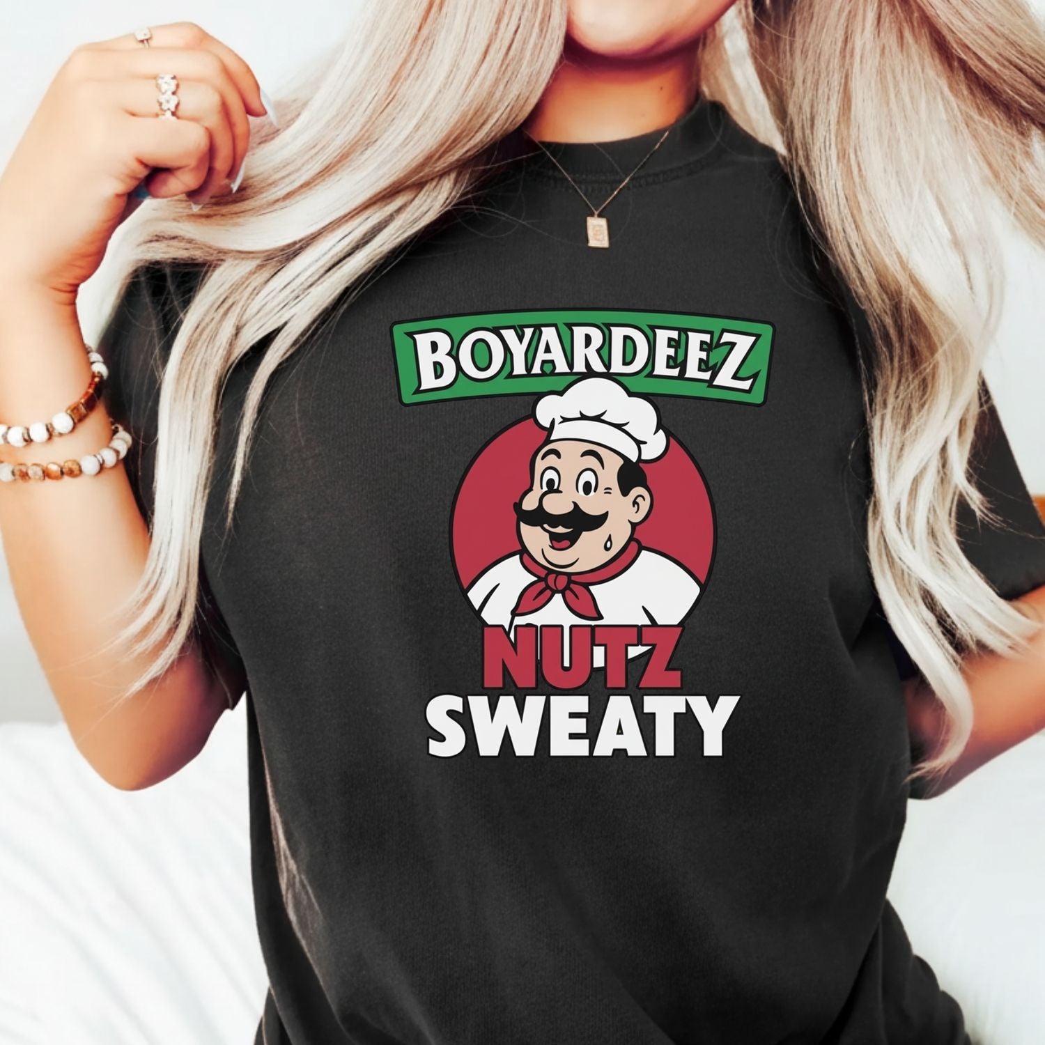 Funny Sweaty T-Shirt - Retro Meme Shirt - Inappropriate Humor Tee for Adults