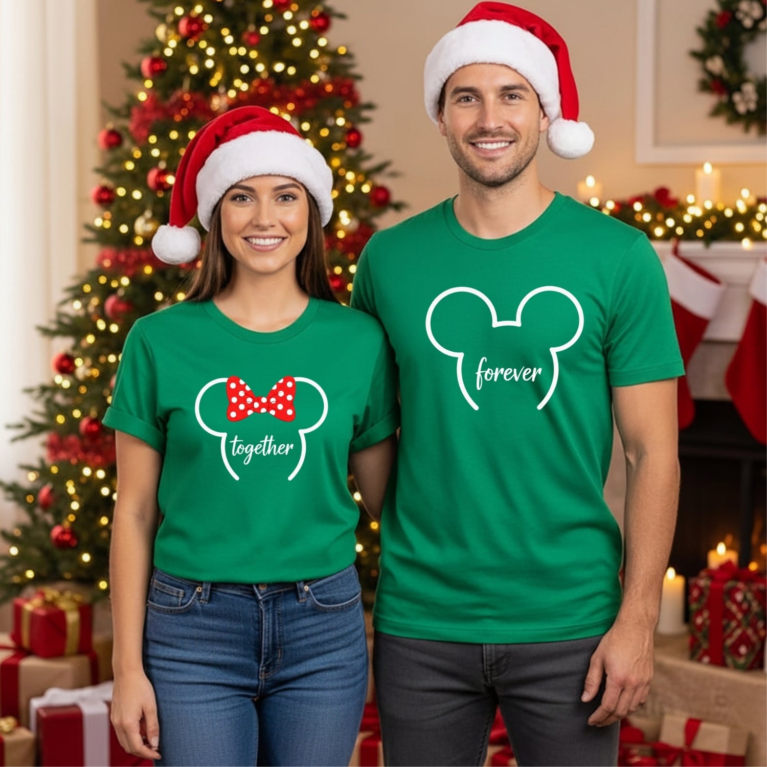Togther Forever Matching T-Shirts For Couples