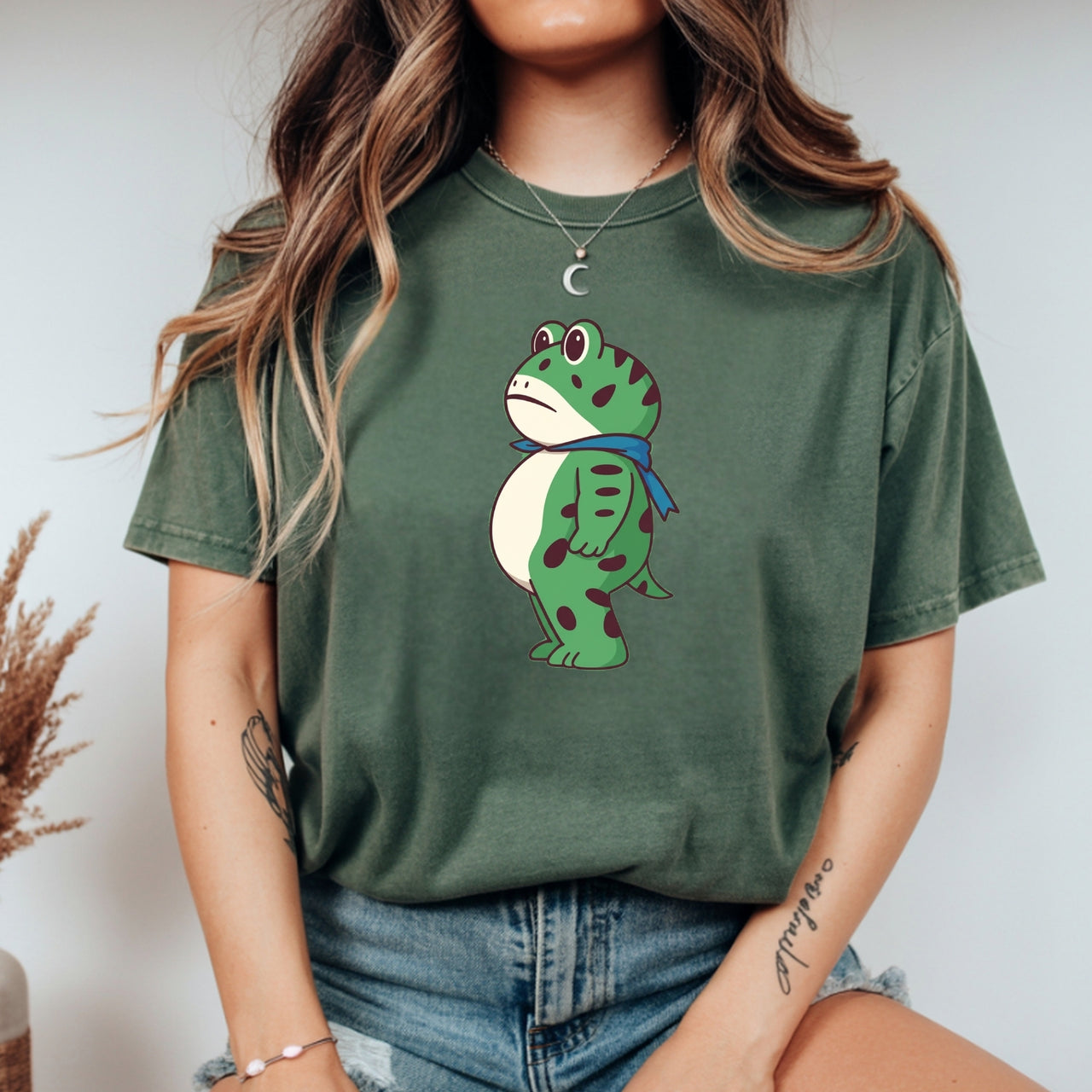 Portland Frog T-Shirt – Witty Protest-Style Vintage Shirt