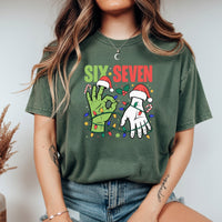 6 7 Christmas Shirt – Funny Santa Meme Holiday Tee