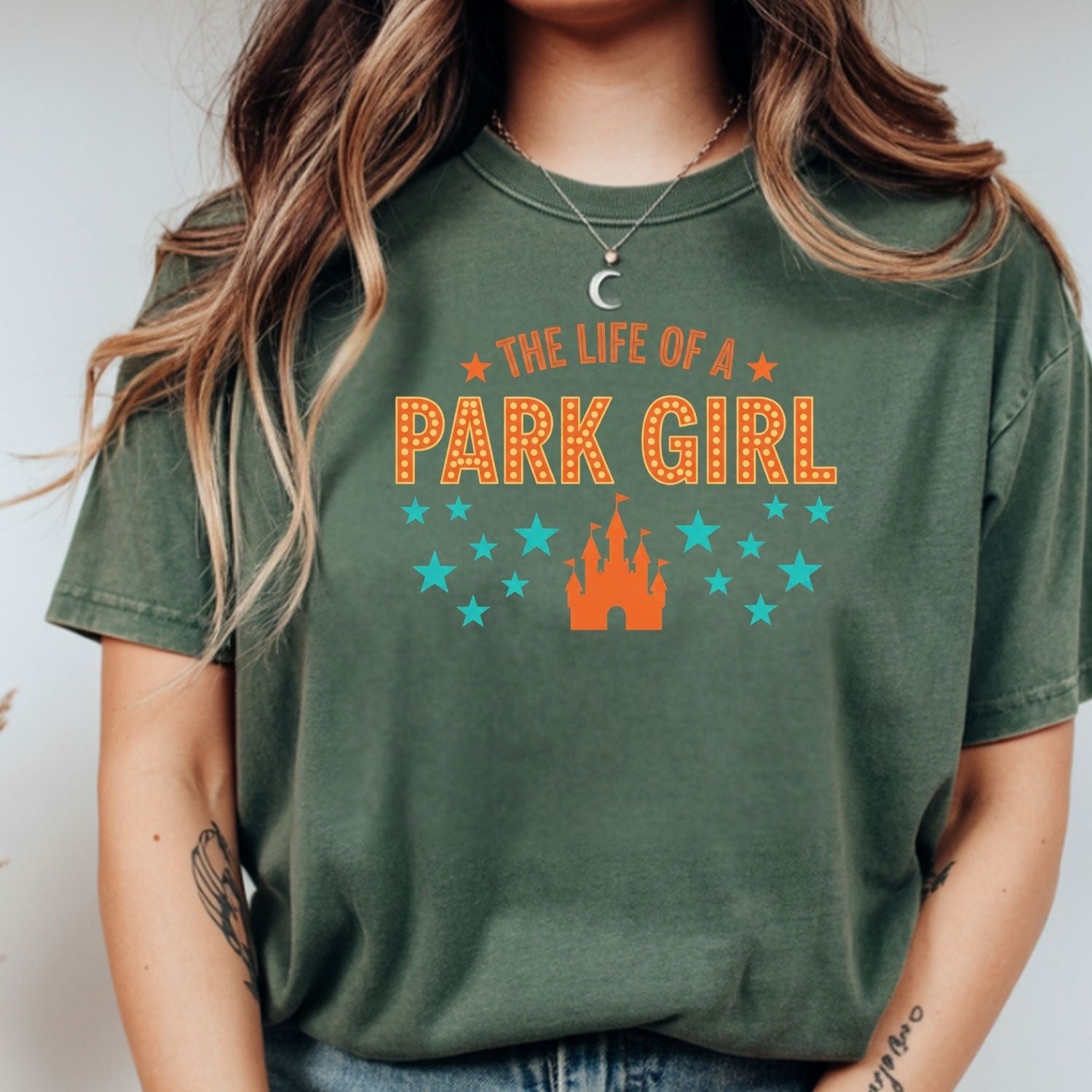 The Life of a Park Girl Shirt - Showgirl Vacation Graphic T-Shirt