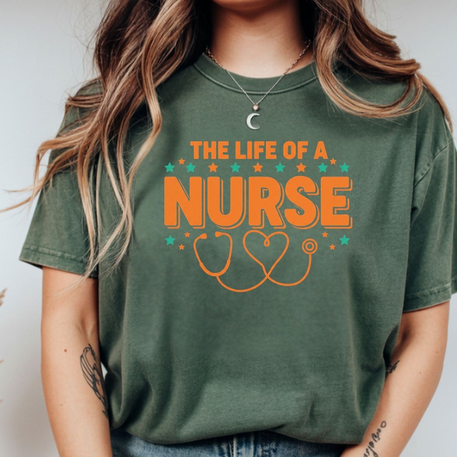 The Life of a Nurse Shirt - Nurse Showgirl Tee - Cute Nurse Appreciation Graphic T-Shirt