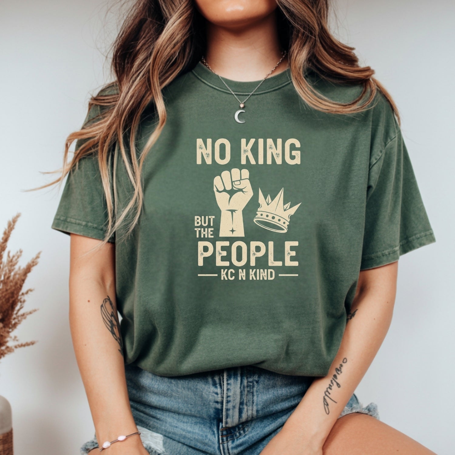 No King But The People T-Shirt – Unisex Equality & Empowerment Tee