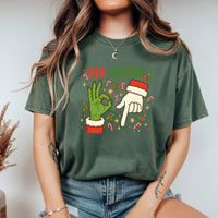 6 7 Meme Christmas Tee – Funny Santa Holiday Graphic Shirt