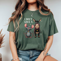 I Don’t Give a Rat’s Tail Shirt – Funny Sarcastic Donkey Tee – Trending Humor Design