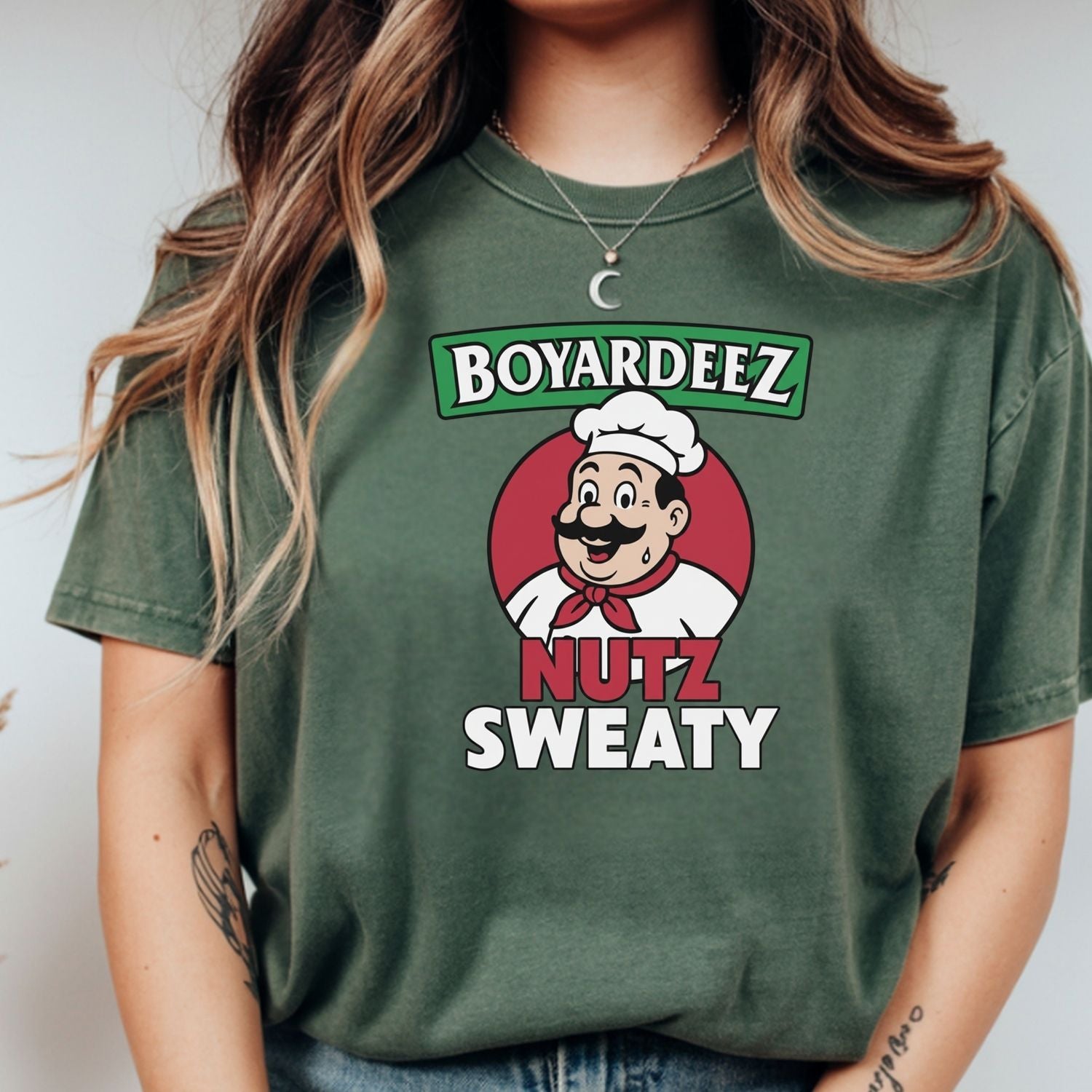 Funny Sweaty T-Shirt - Retro Meme Shirt - Inappropriate Humor Tee for Adults