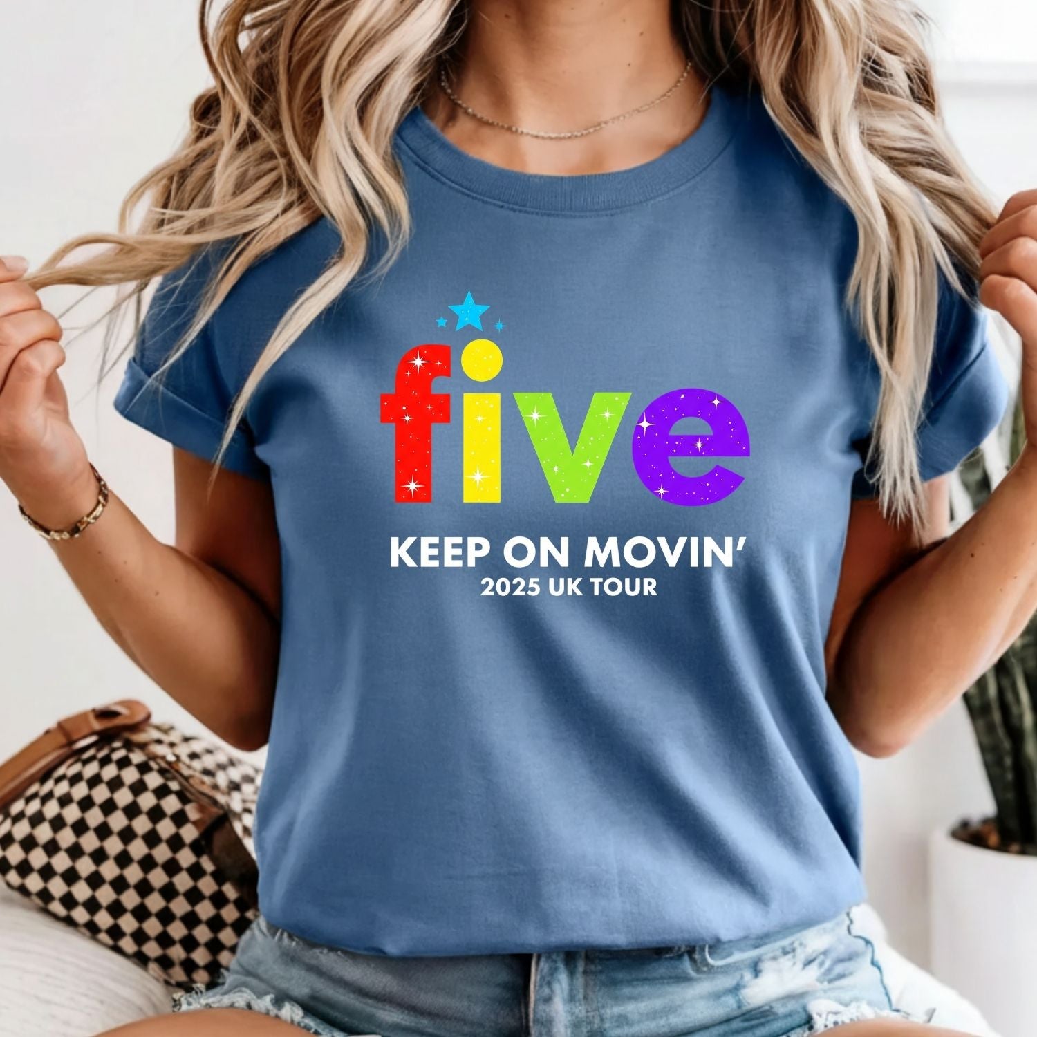 Retro Music Fan T-Shirt - Keep On Movin’ 2025 Inspired Style Tee - Vintage Concert Graphic Shirt