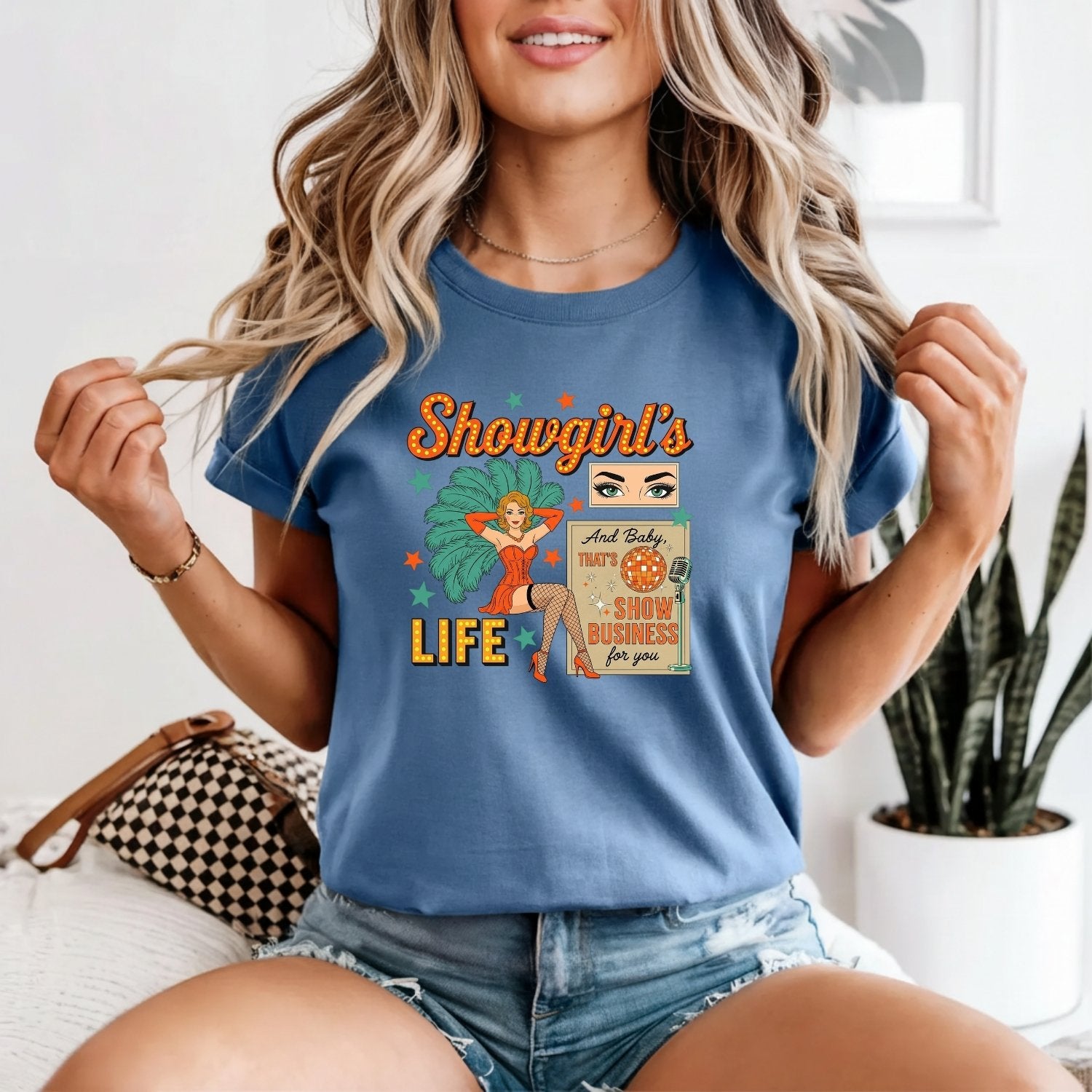 Showgirl Life Era T-Shirt – Retro Era-Inspired Graphic Tee