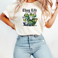 Thug Life Portland Frog T-Shirt – Funny Rebellious Streetwear Tee – Freedom Graphic Top