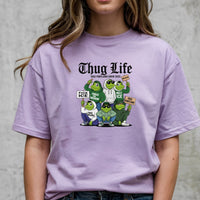 Thug Life Portland Frog T-Shirt – Funny Rebellious Streetwear Tee – Freedom Graphic Top