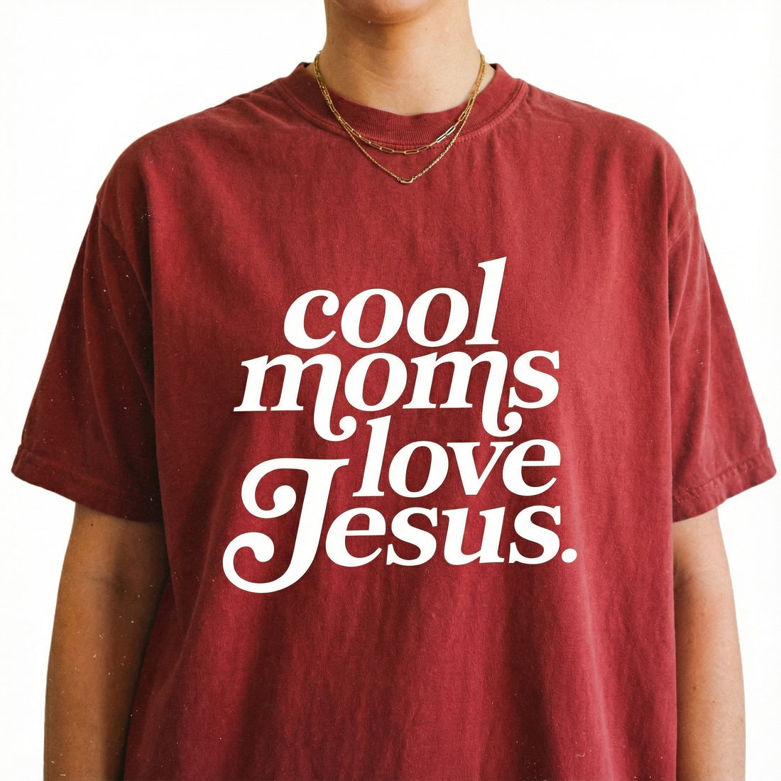 Cool Moms Club Graphic Sweatshirt - Faith Inspired Christian Mom Tee