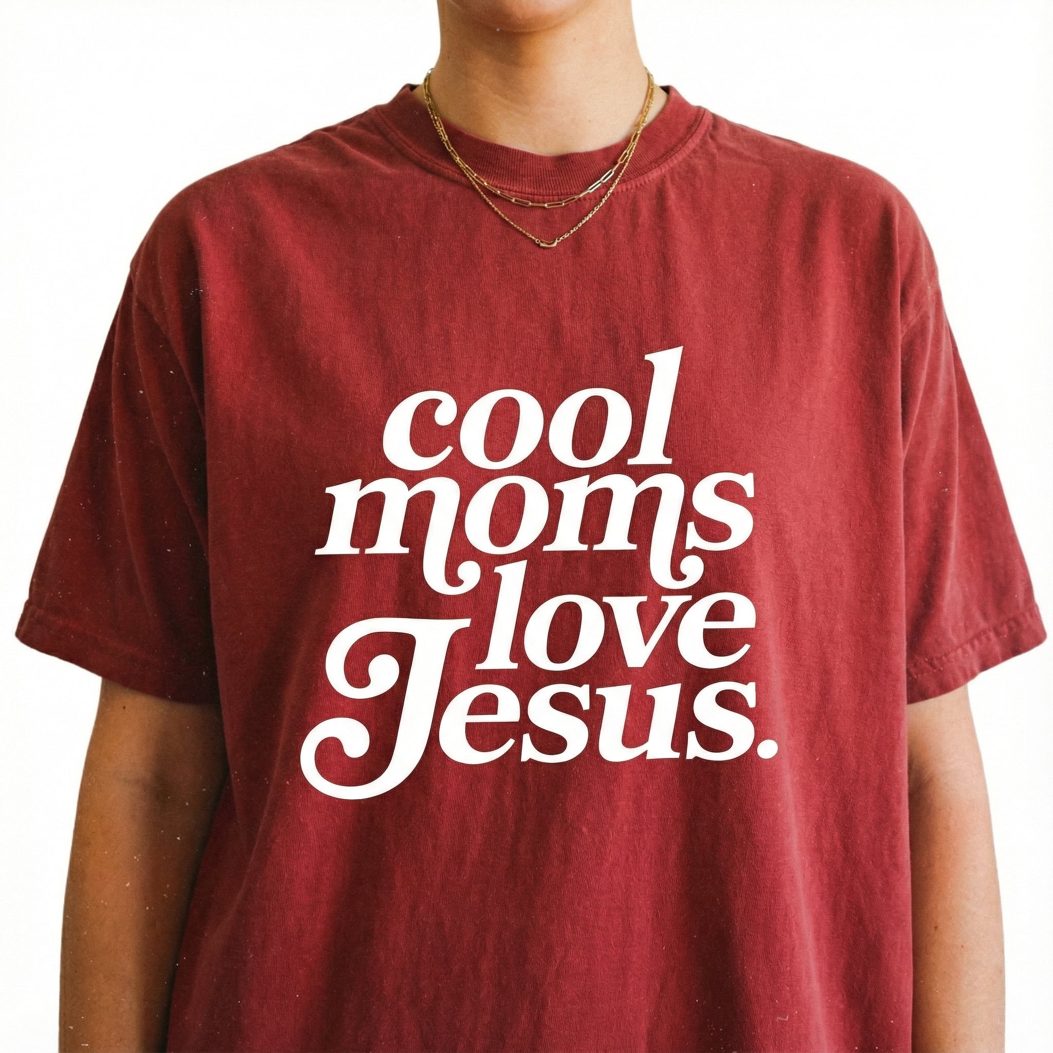 Cool Moms Club Graphic Sweatshirt - Faith Inspired Christian Mom Tee