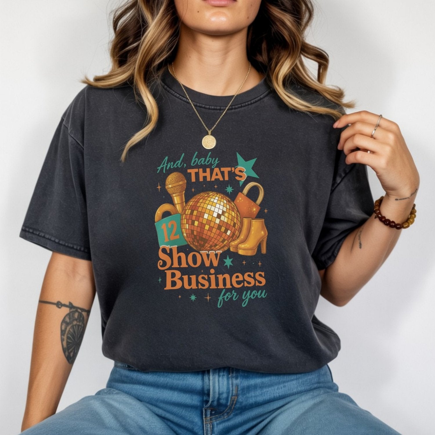 Showgirl Life T-Shirt – Vintage Show Business Graphic Tee