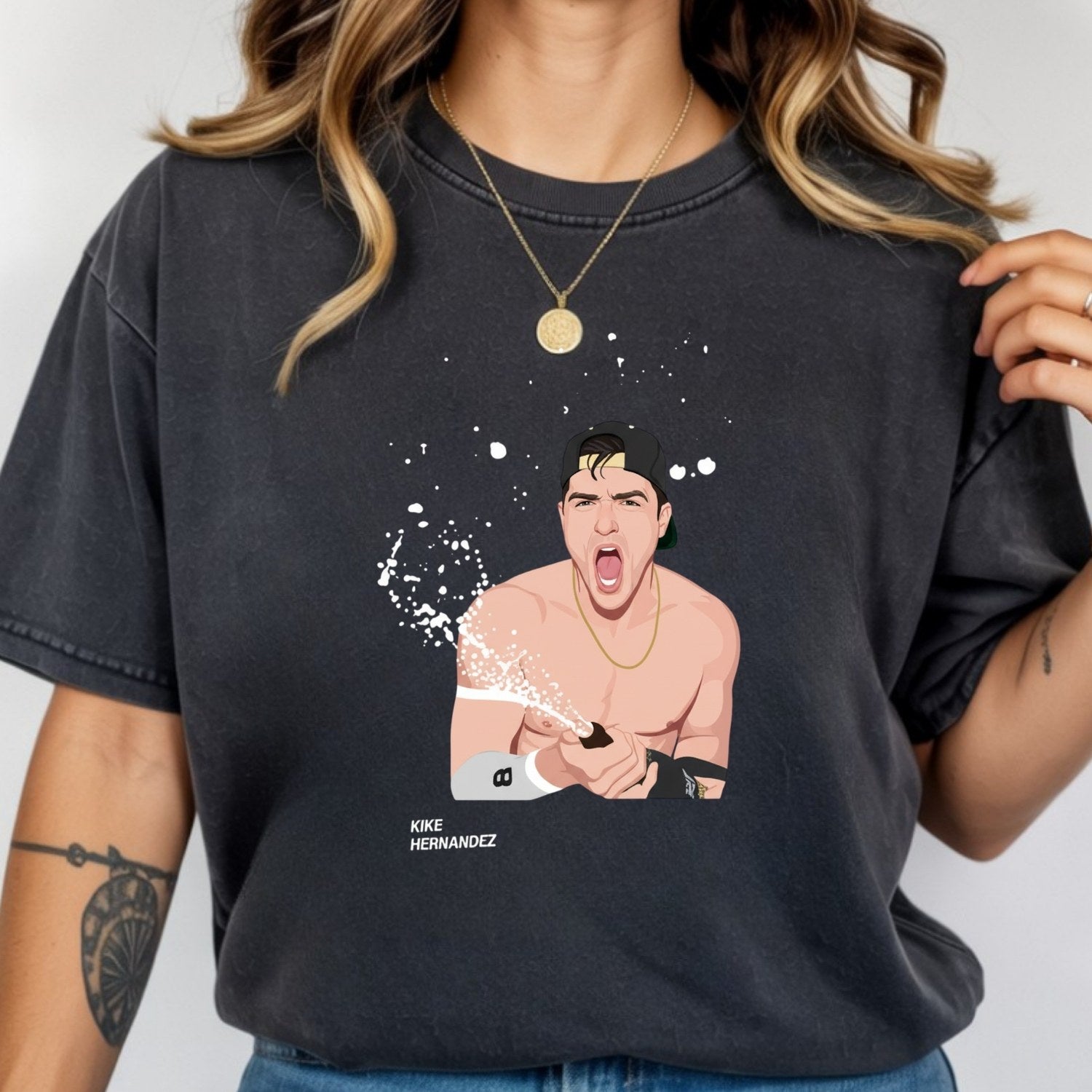 Funny Baseball Kike Los Angeles Meme Shirt – Retro Sports Humor Tee for Fans