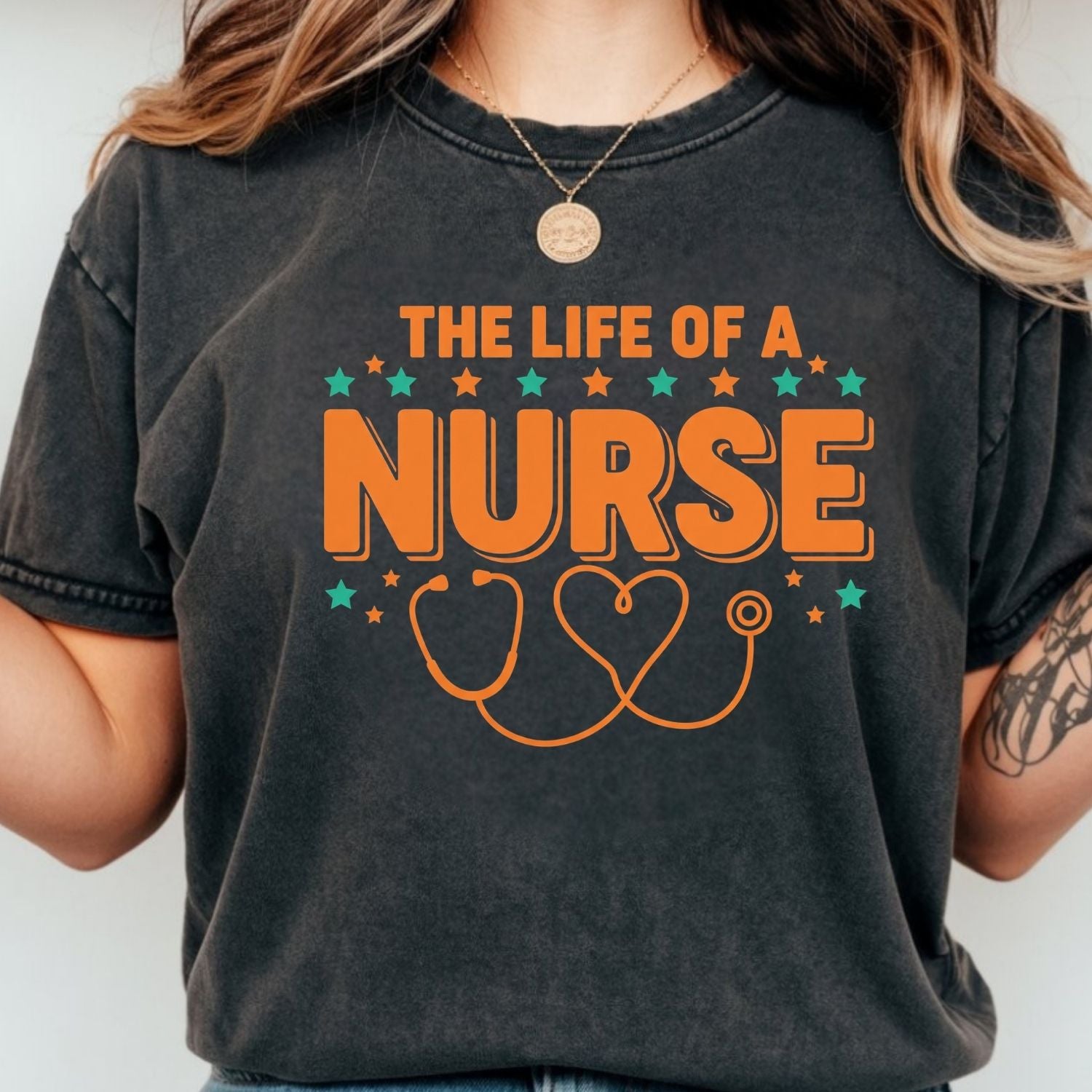 The Life of a Nurse Shirt - Nurse Showgirl Tee - Cute Nurse Appreciation Graphic T-Shirt