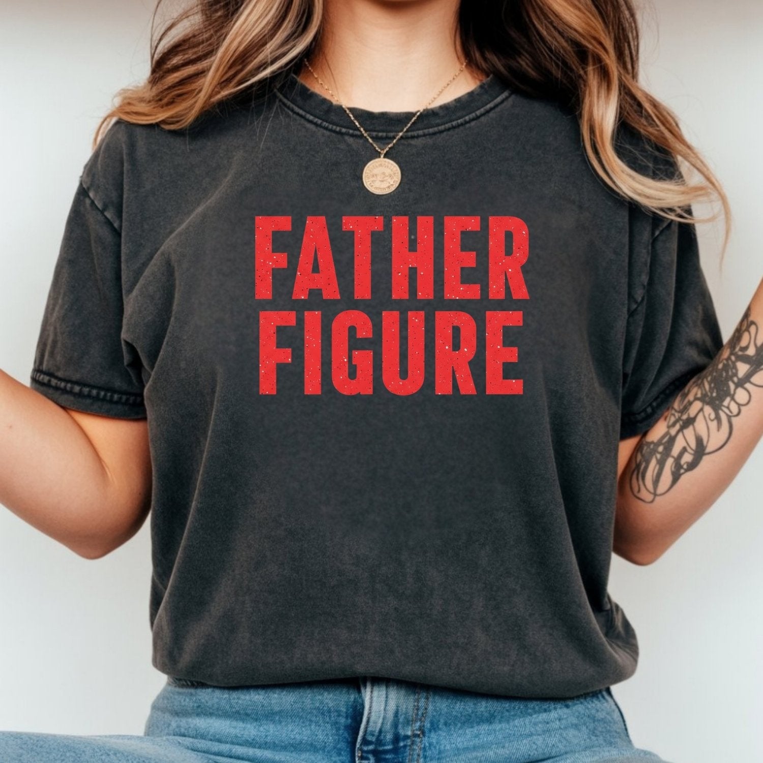 Father Figure Taylor T-Shirt – Funny Retro Pop-Inspired Graphic Tee