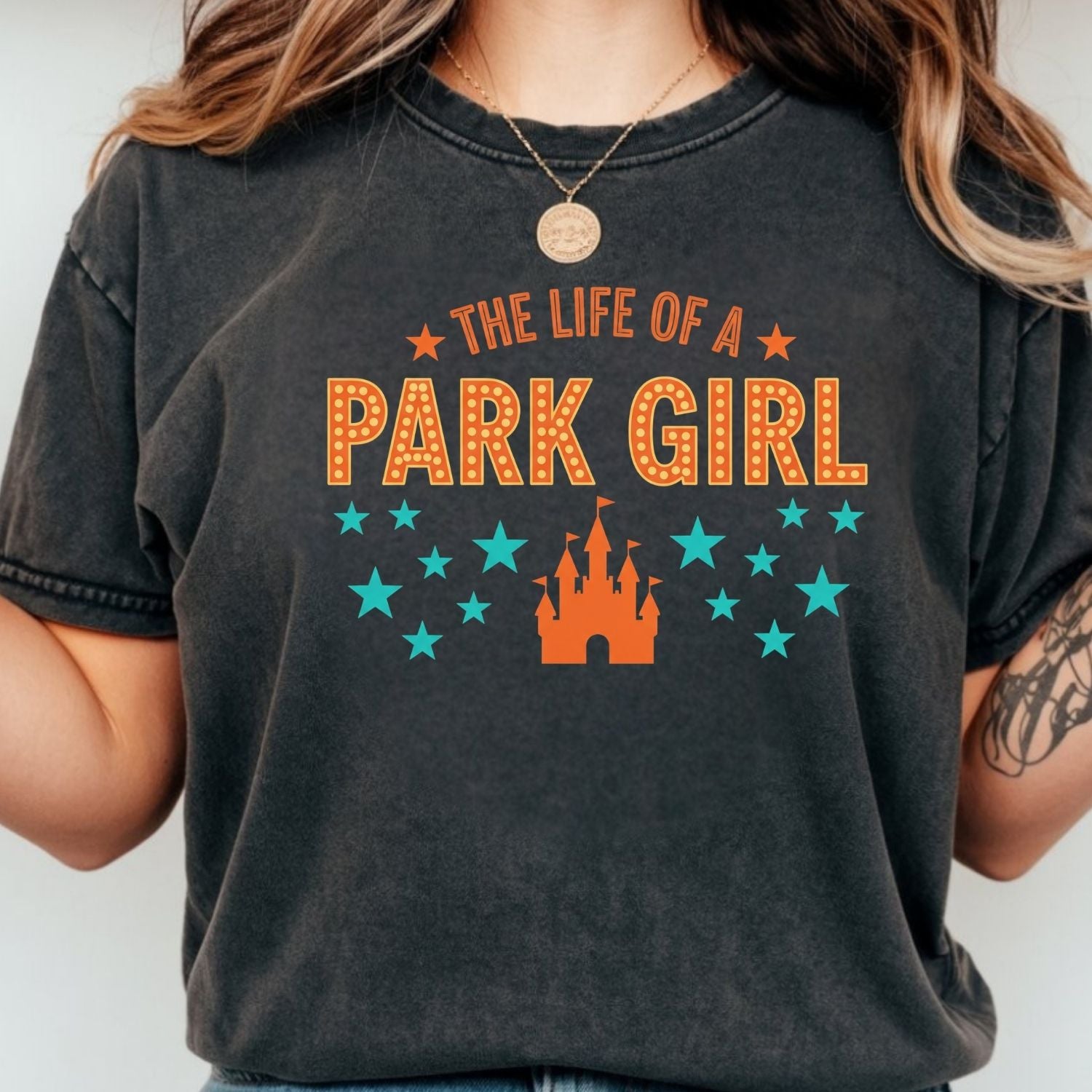 The Life of a Park Girl Shirt - Showgirl Vacation Graphic T-Shirt