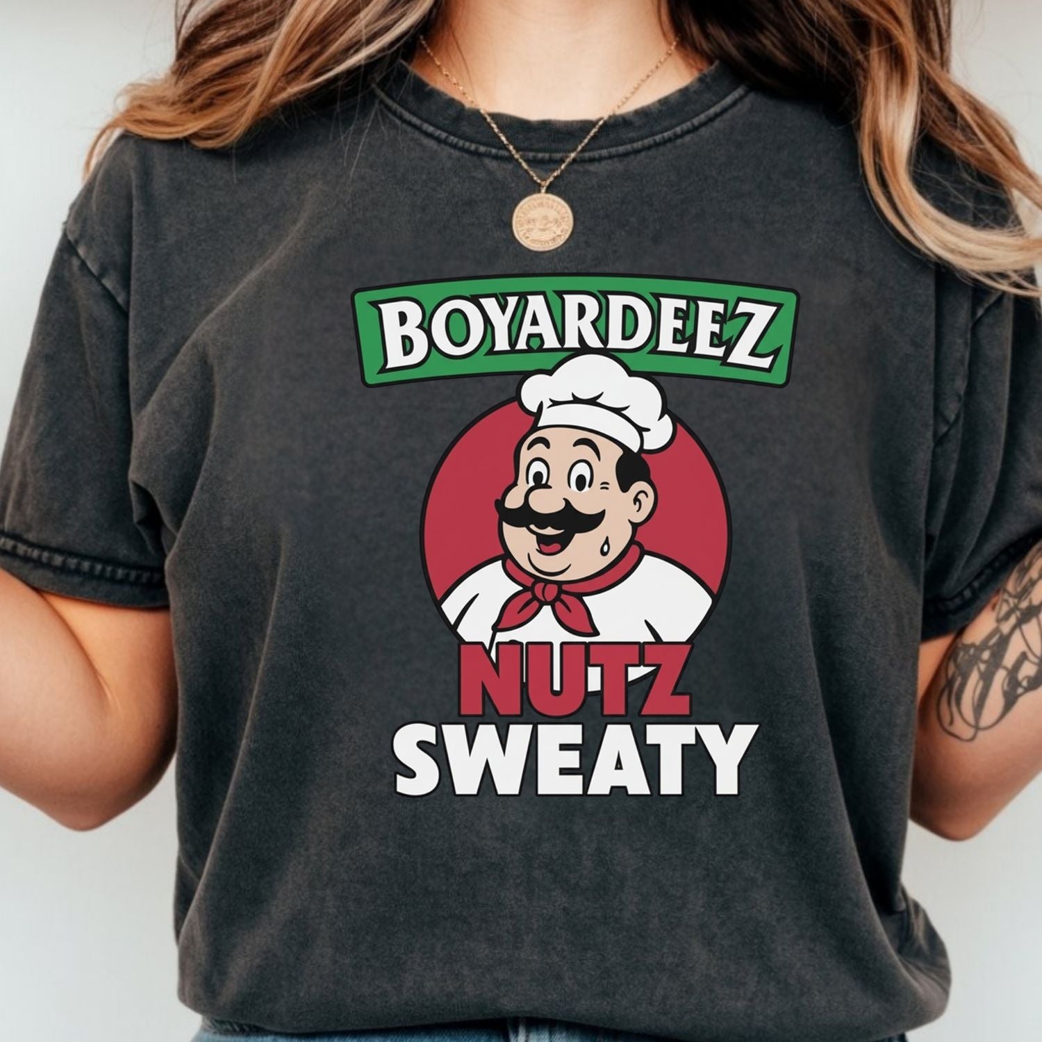 Funny Sweaty T-Shirt - Retro Meme Shirt - Inappropriate Humor Tee for Adults