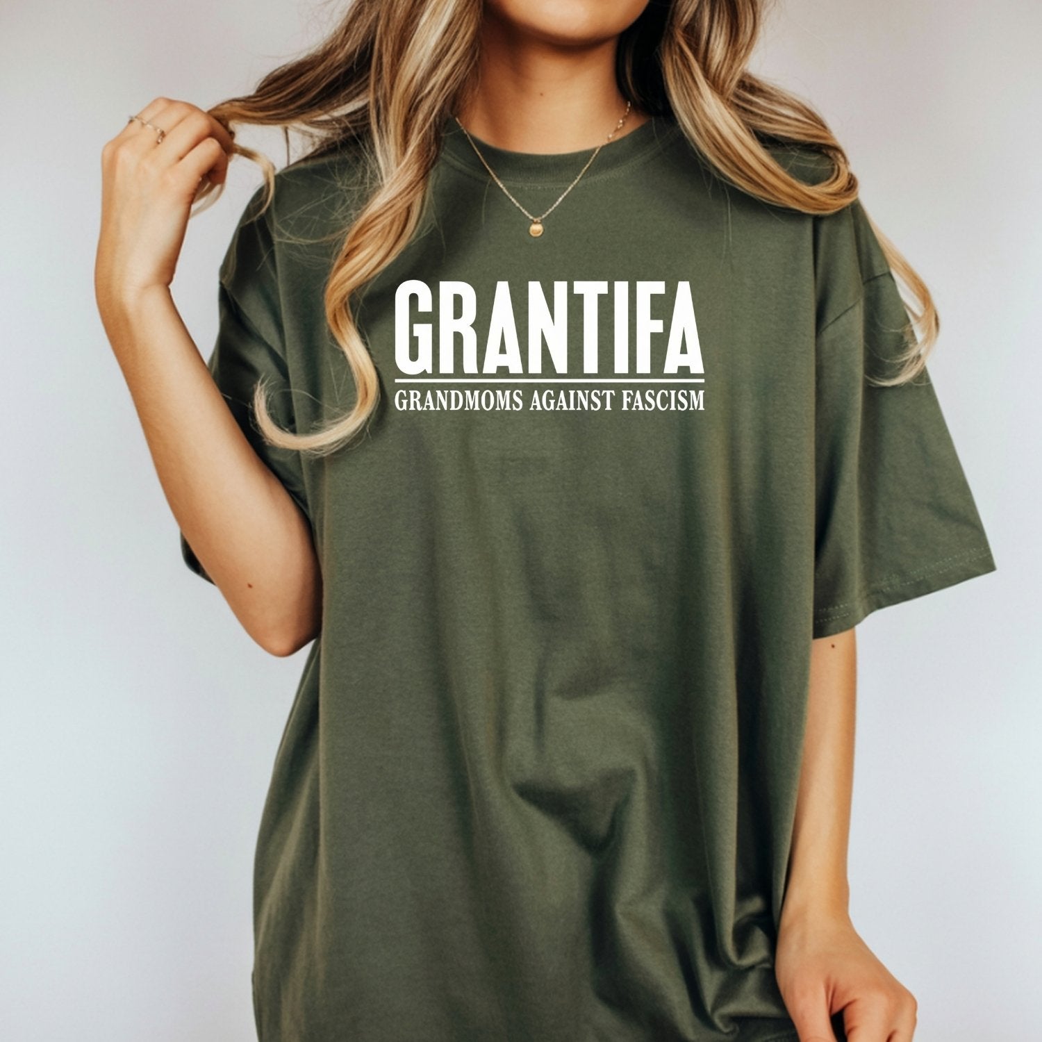 Grantifa Grandmoms T-Shirt – Funny Grandma Meme Graphic Tee