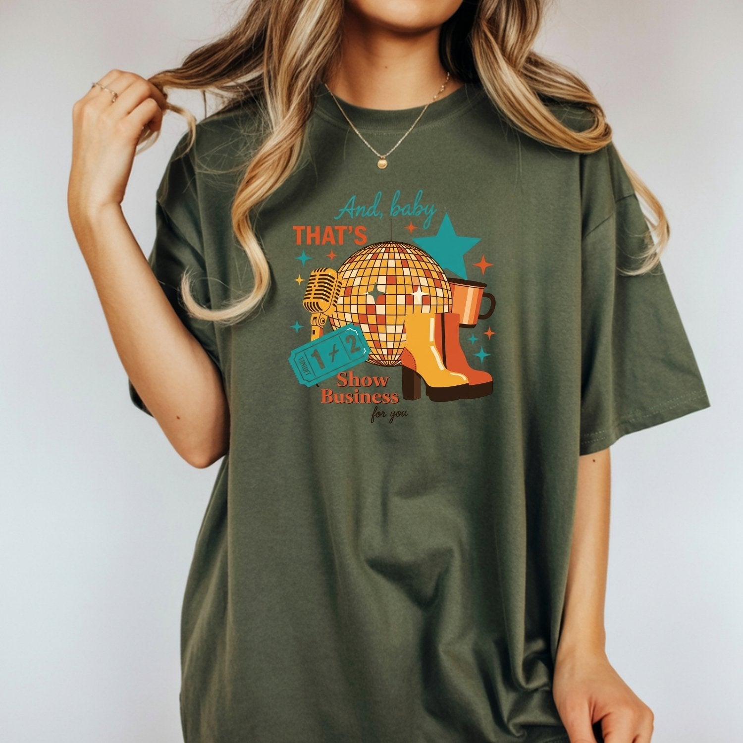 Showgirl Life T-Shirt – Retro Show Business Classic Graphic Tee