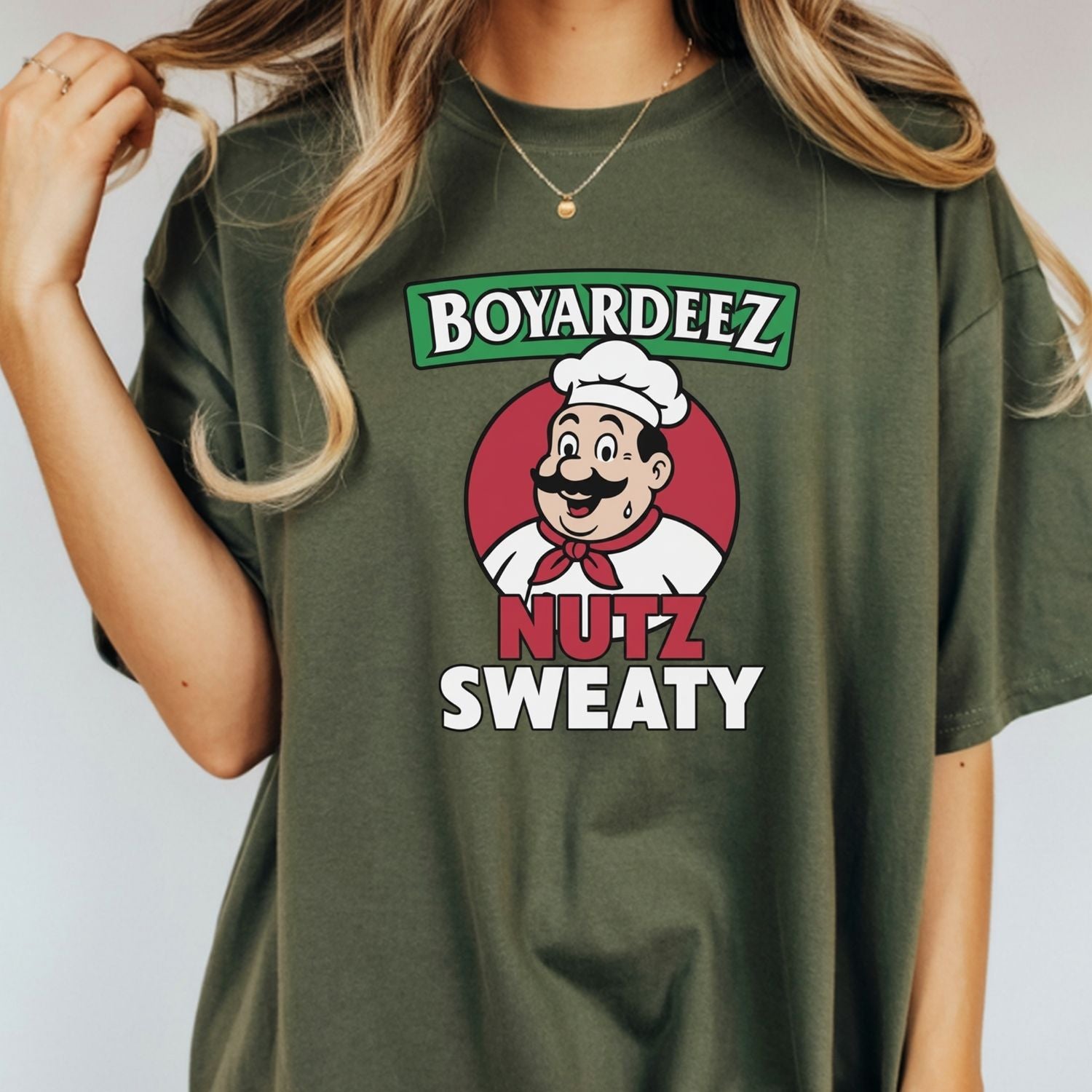 Funny Sweaty T-Shirt - Retro Meme Shirt - Inappropriate Humor Tee for Adults