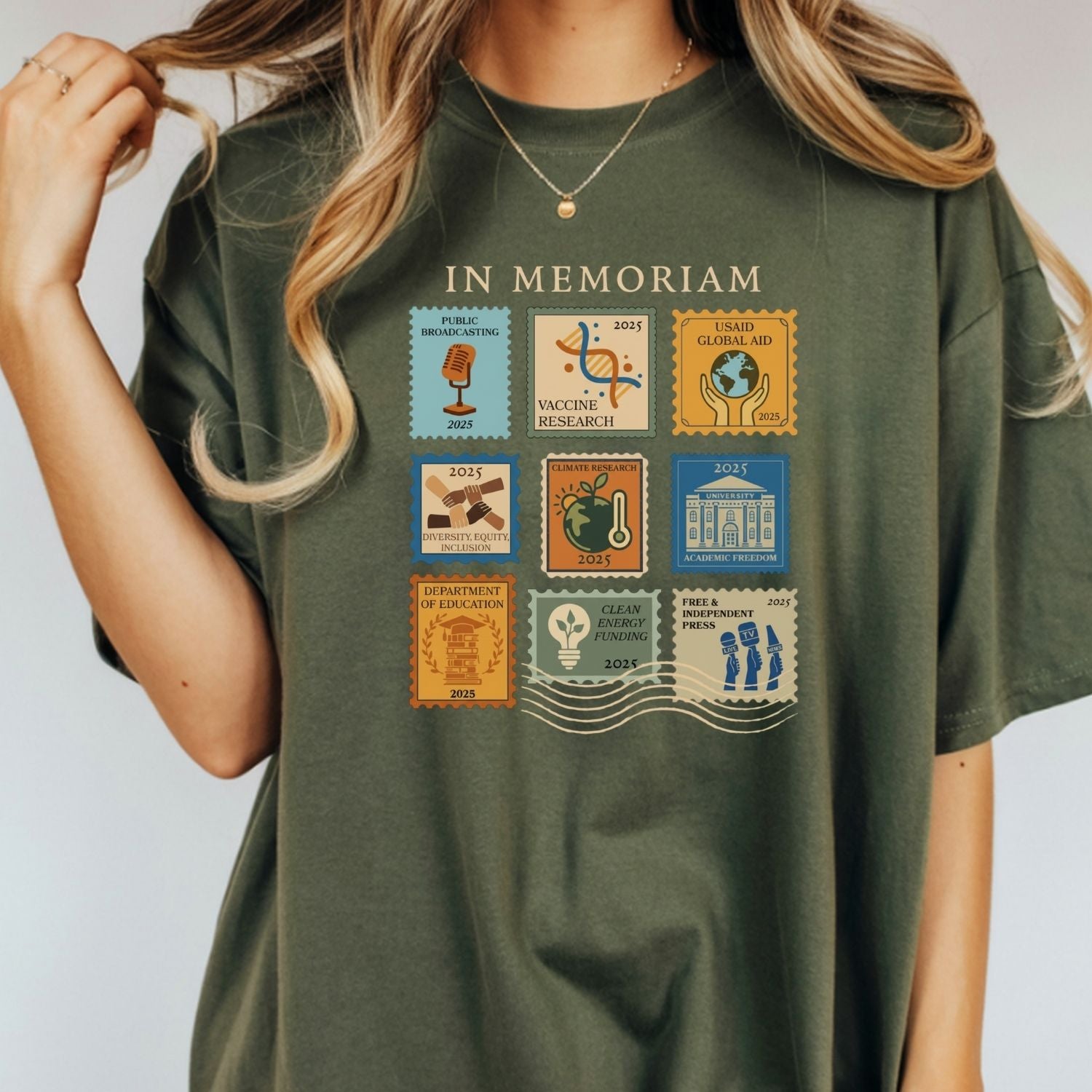 Pro Democracy Long Sleeve Shirt - Anti Fascism Tee - Political Graphic Top for Activists