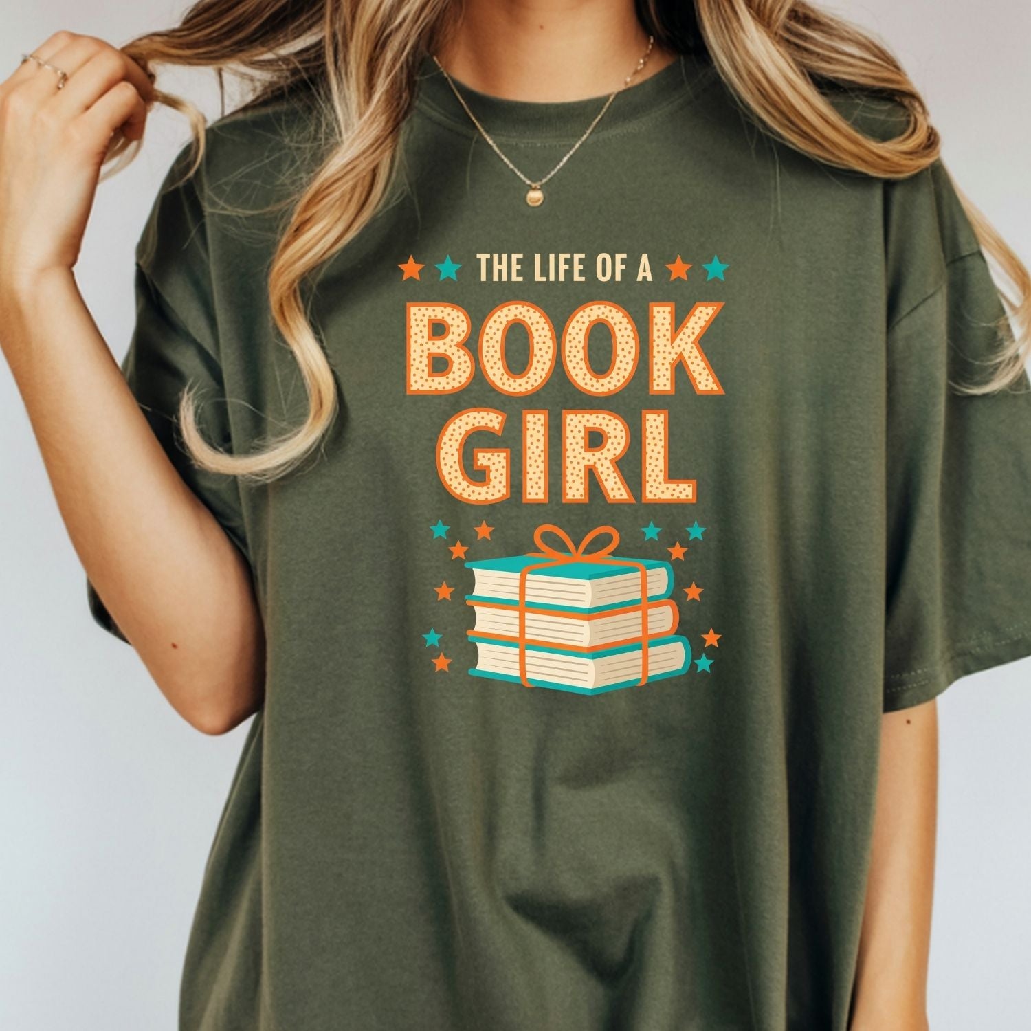 Book Girl Shirt - The Life of a Book Lover Tee - Showgirl Aesthetic T-Shirt for Fans
