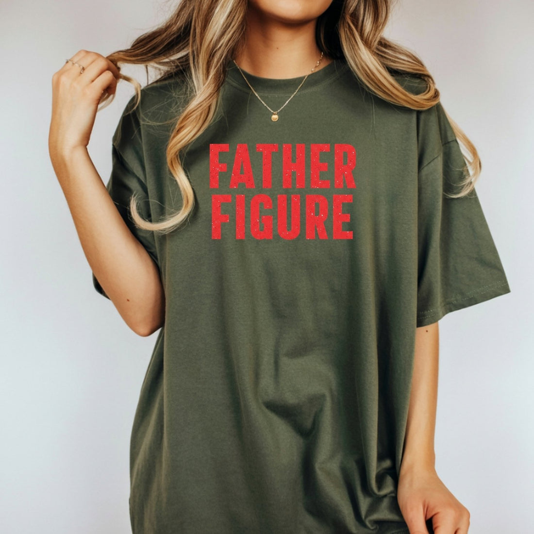 Father Figure T-Shirt – Vintage Pop Culture Graphic Tee
