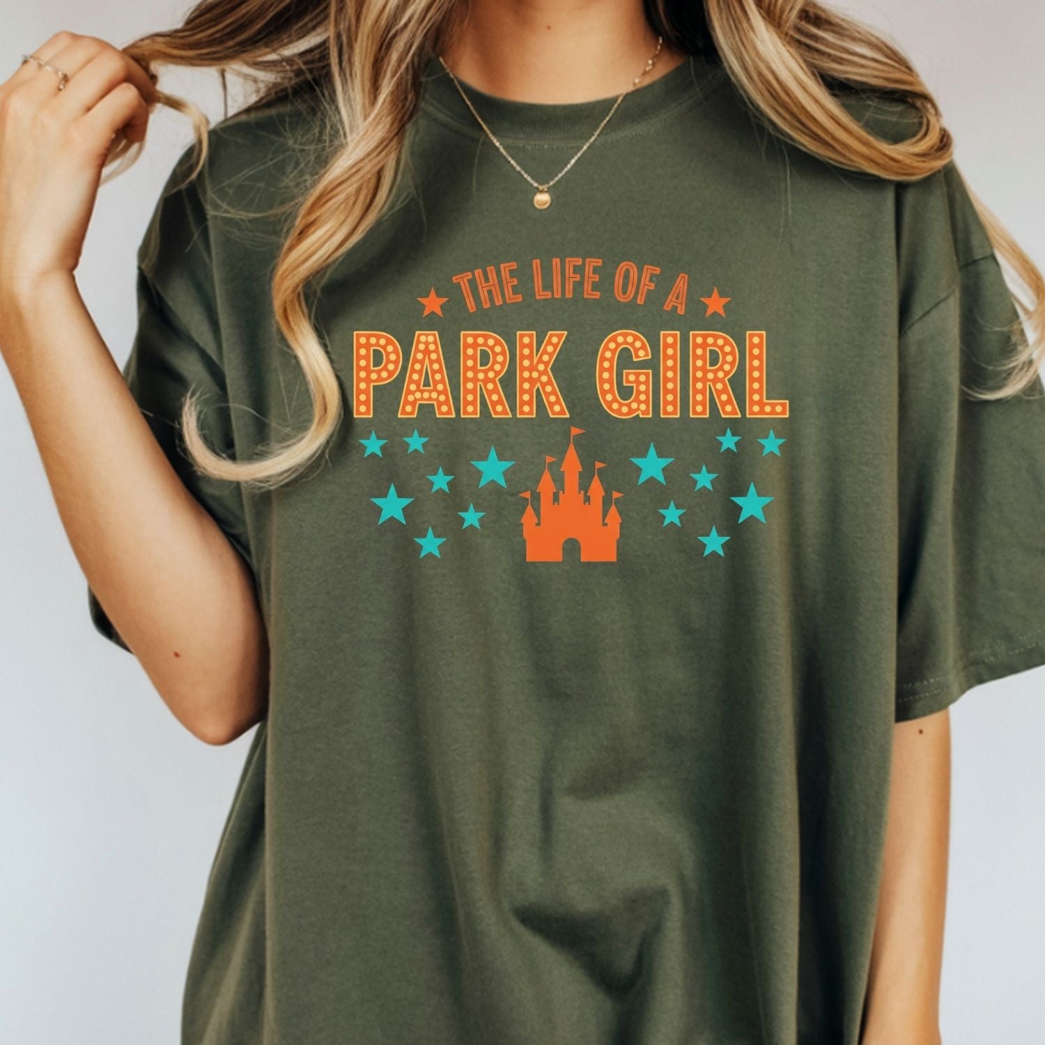 The Life of a Park Girl Shirt - Showgirl Vacation Graphic T-Shirt
