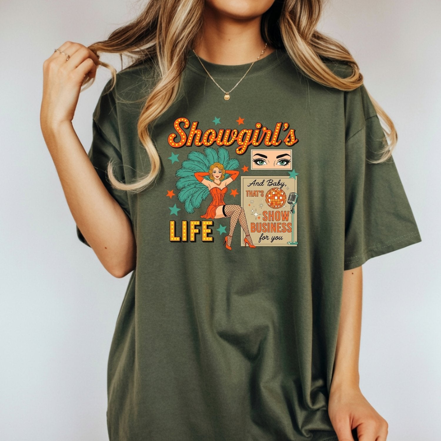Showgirl Life Era T-Shirt – Retro Era-Inspired Graphic Tee
