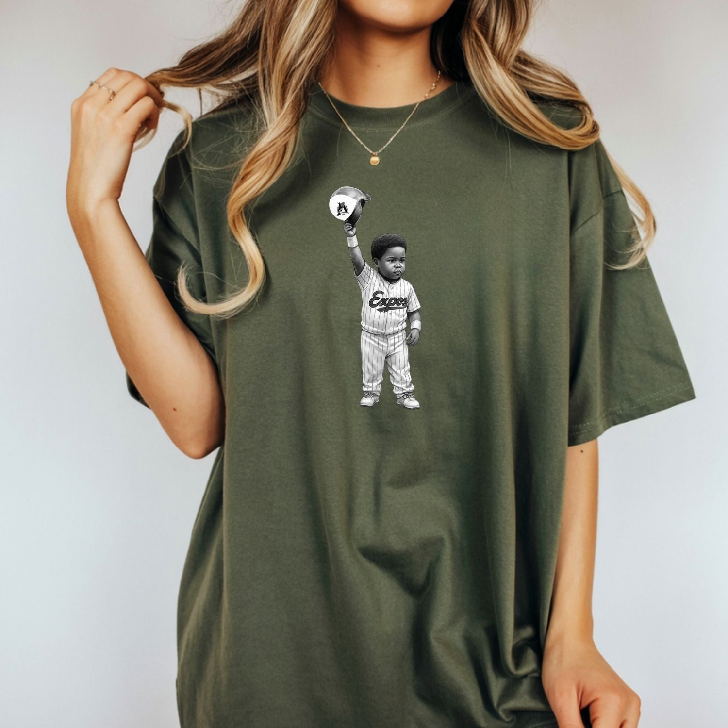 Born Ready Baseball T-Shirt – Vintage Vladdy Jr Athletic Graphic Tee