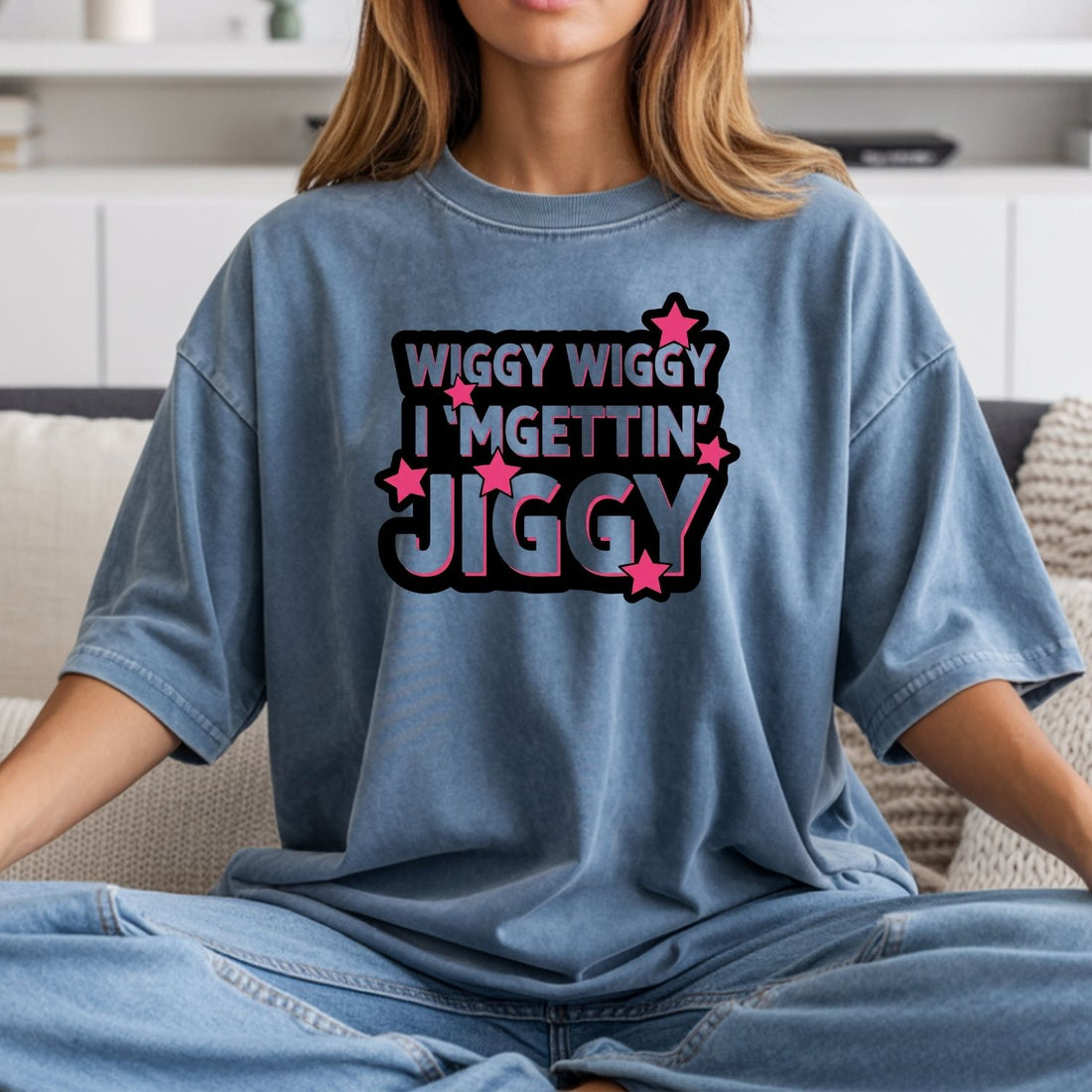 Vintage 90s Boyband T-Shirt – Wiggy Wiggy I’m Gettin’ Jiggy Retro Tour Tee