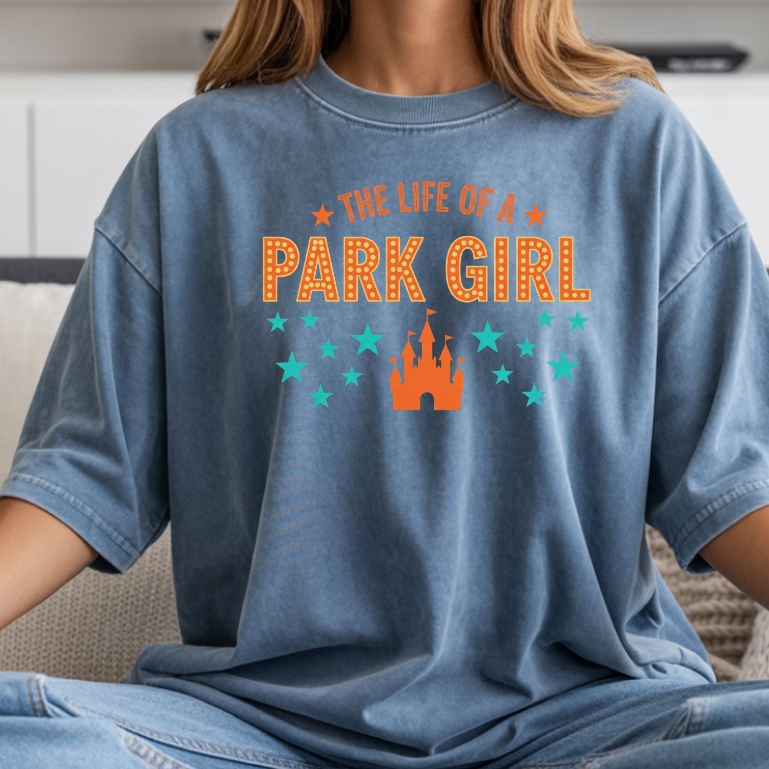 The Life of a Park Girl Shirt - Showgirl Vacation Graphic T-Shirt