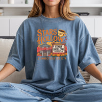 Stars Hollow T-Shirt – Retro Coffee Lover Tee – Vintage Small Town Graphic Design