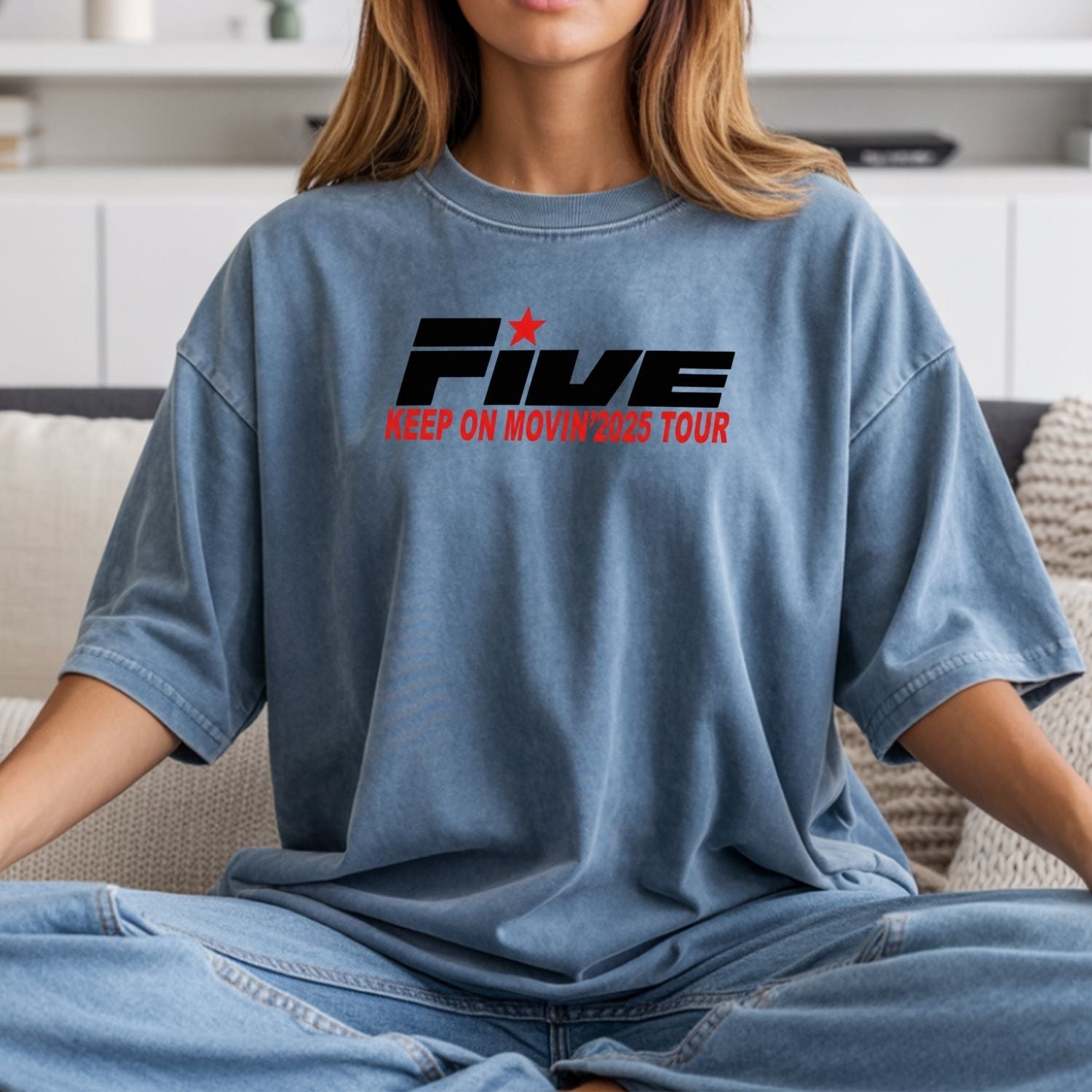 Retro Boyband Keep Movin' On Tour T-Shirt – 90s Music Graphic Tee for Adults & Kids