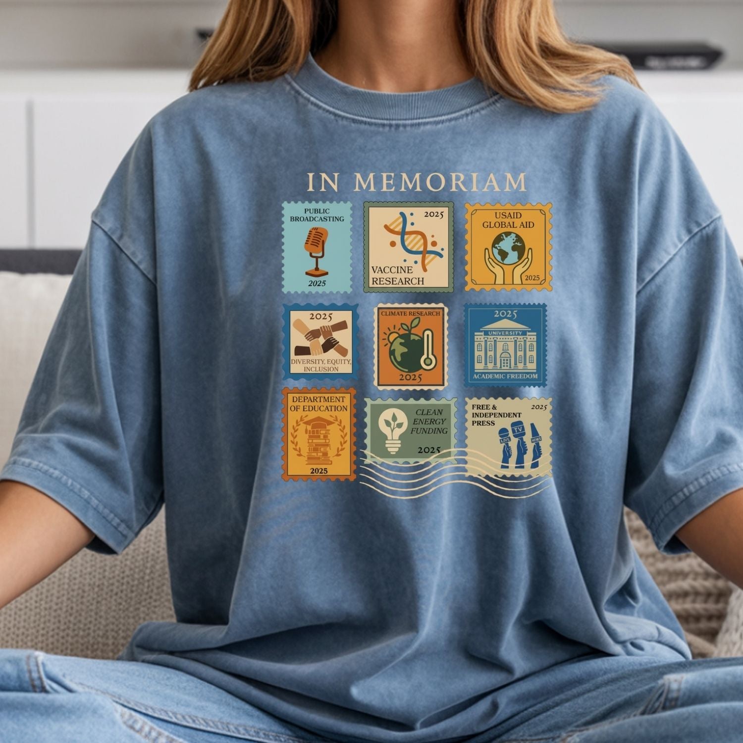 Pro Democracy Long Sleeve Shirt - Anti Fascism Tee - Political Graphic Top for Activists