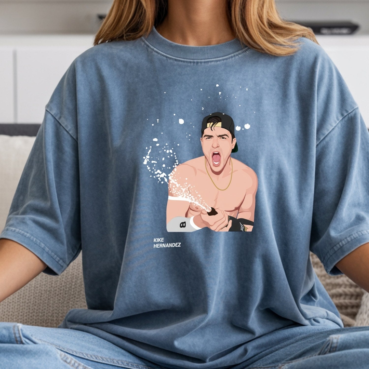 Funny Baseball Kike Los Angeles Meme Shirt – Retro Sports Humor Tee for Fans