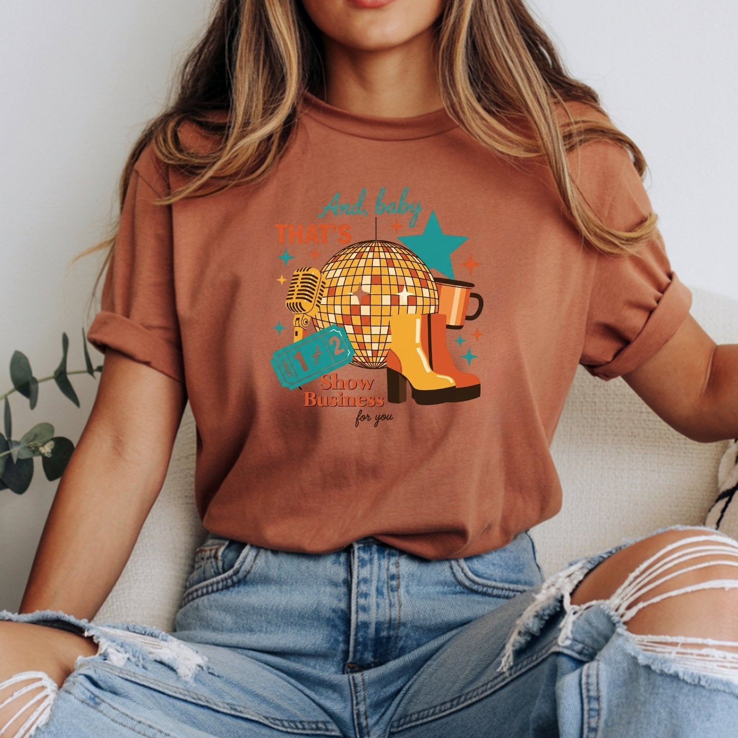 Showgirl Life T-Shirt – Retro Show Business Classic Graphic Tee
