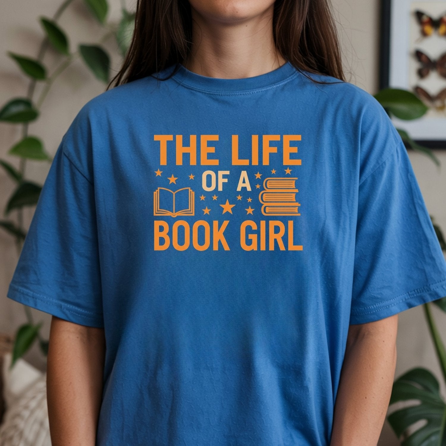 The Life of a Book Girl Shirt – Funny Showgirl Era Book Lover Tee