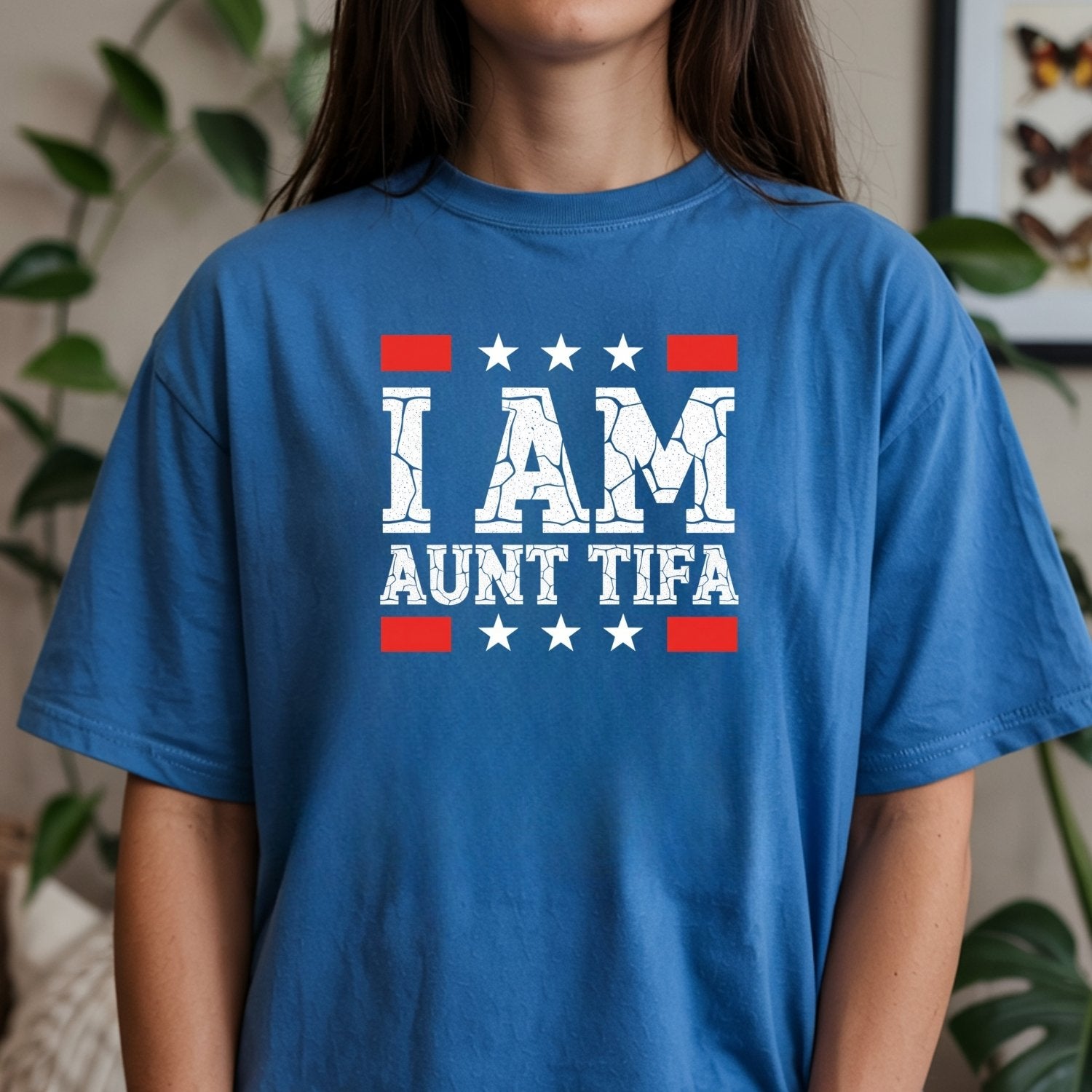 I Am Aunt Tifa Shirt – Funny Meme Graphic Tee for Aunts
